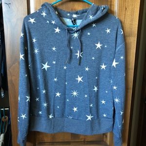 Soft Comfy Star Sweatshirt Hoodie